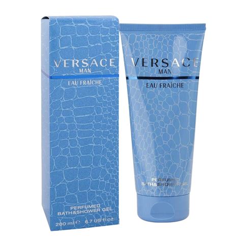 versace eau fraiche bath & shower gel - 200ml/6.7oz|Versace eau fraiche pronunciation.